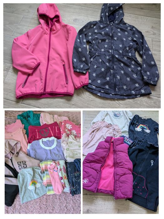 Пакет речей 122-128 на дівчинку