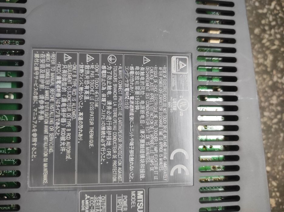 Sterownik CNC servowzmacniacz MITSUBISHI MR-J3-200AN