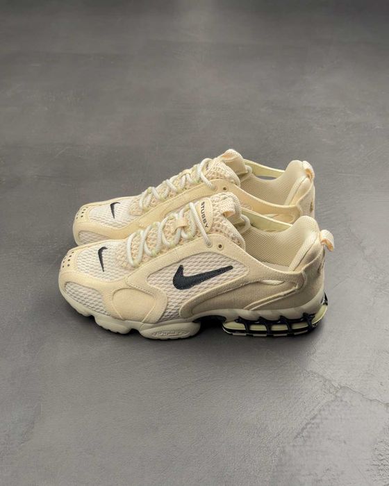 Кросівки Nike Air Zoom Spiridon Cage 2 Stussy Fossil