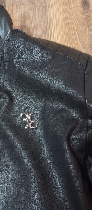Неперевершена куртка кожзам 46-48