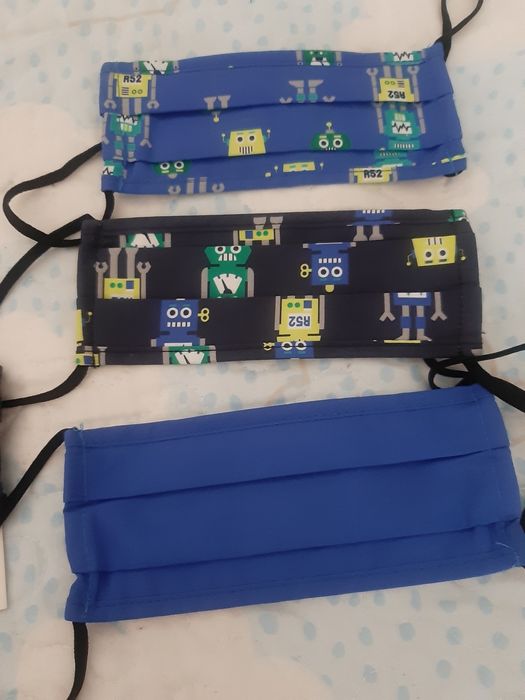 Máscaras reutilizável de criança