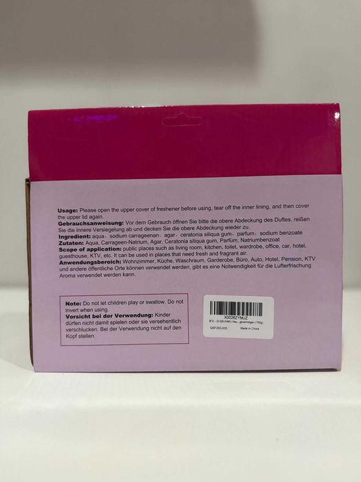 Kit de Ambientadores "Solid Air Freshener" –  Pacote de 3 Unidades