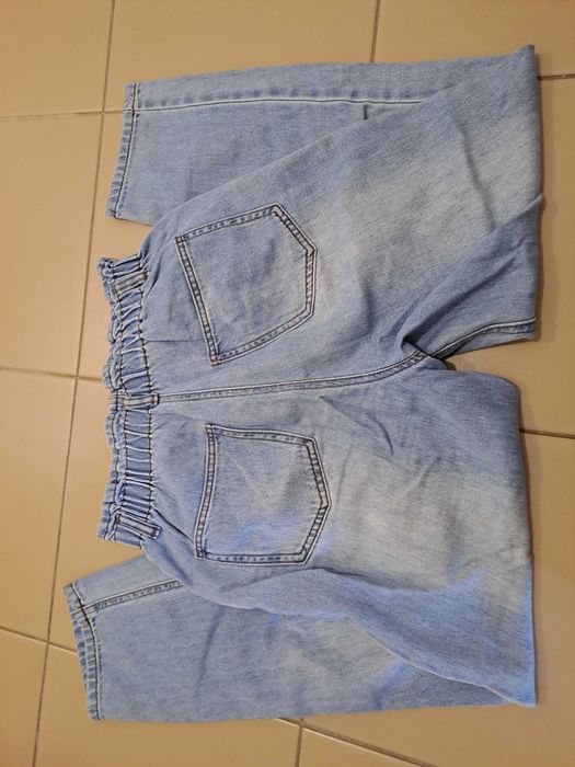 Calças Confortáveis Azuis Claras