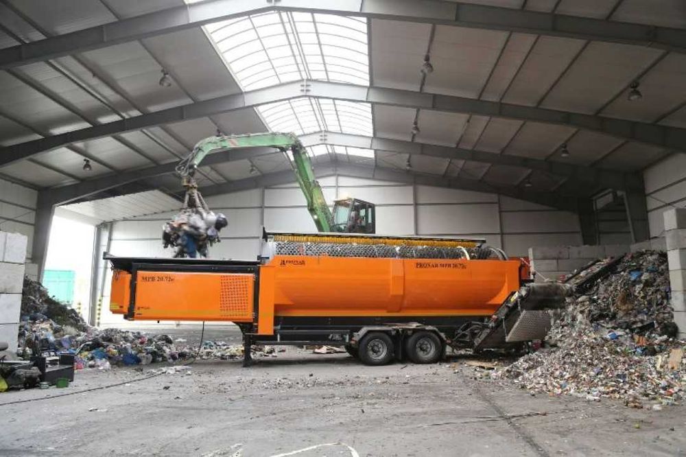 Przesiewacz mobilny Pronar Wynajem Wynajm *Sortowanie* Przesiewanie