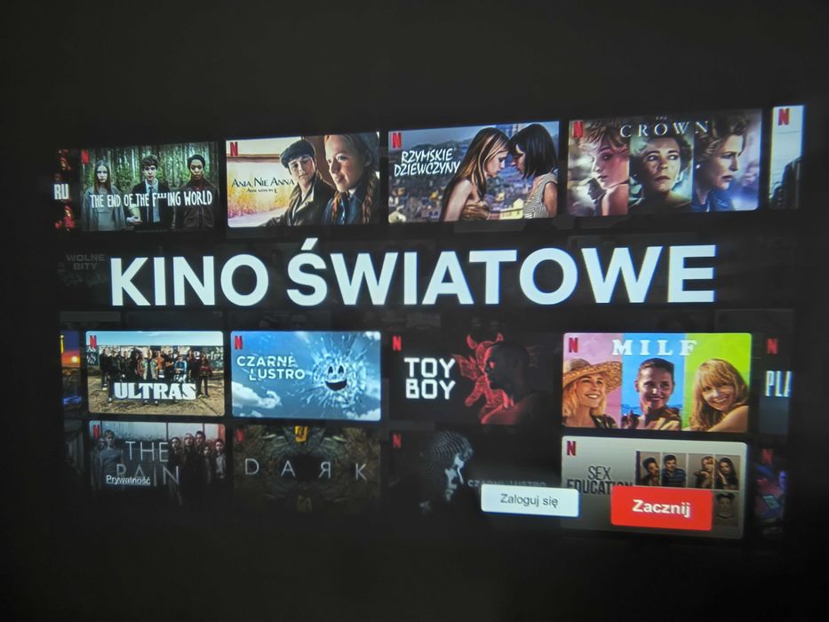 Projektor LED HY300 PLUS -Wi-Fi/HDMi /Bluetooth/Pilot ANDROID 11 NOWY!