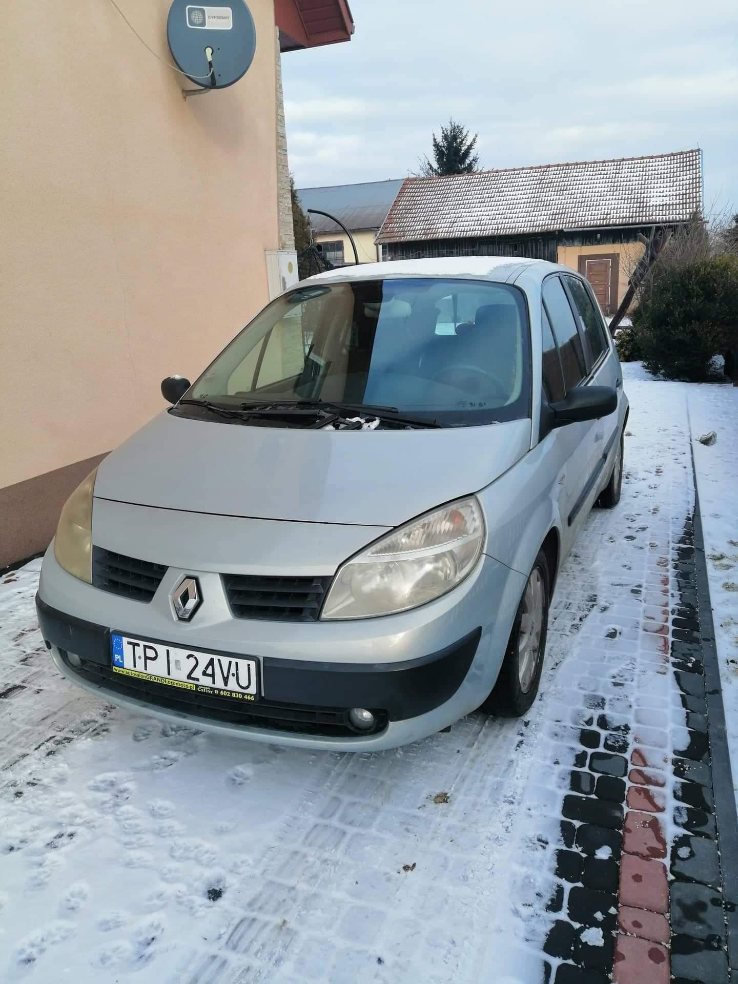 Renault Scenic 2004 (uszkodzona turbina) Chroberz • OLX.pl