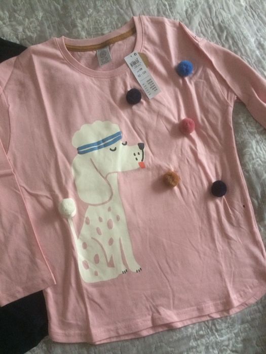 Нові реглани/футболки Lindex р.128