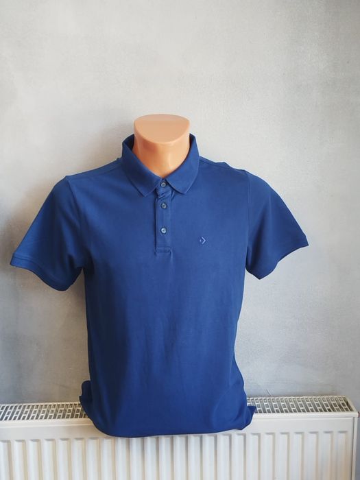Polo niebieskie męskie  M