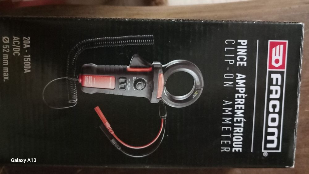 Pinça amperimetrica facom