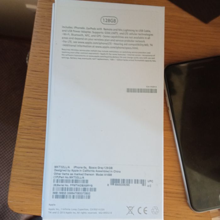 Telefon komórkowy - Smartfon Apple iPhone 6s 128GB