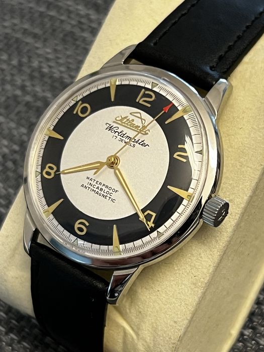 Zegarek Atlantic Worldmaster ideał mechanizm ETA