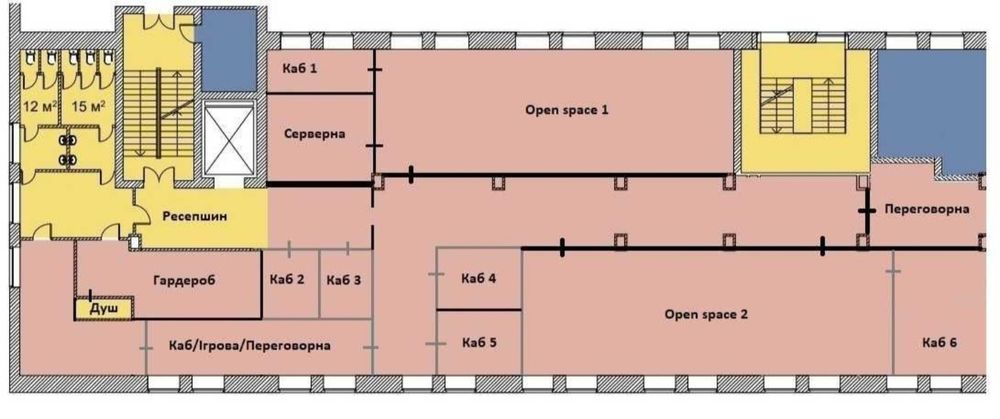 Оренда Офісу 650 м² | Без Комісії | Автономність | Поділ