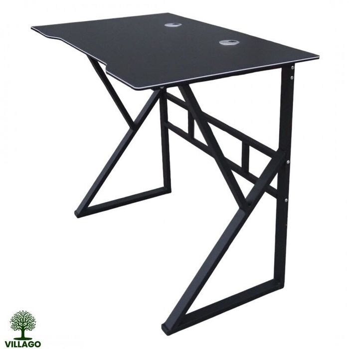 NOWE Biurko gamingowe Villago BlackCore 100 × 60 cm czarne / okazja!