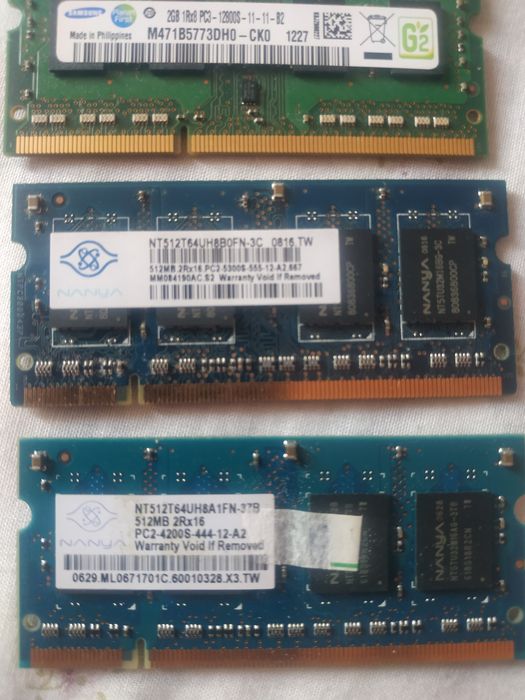 Оперативна пам'ять до ноута 2 GB