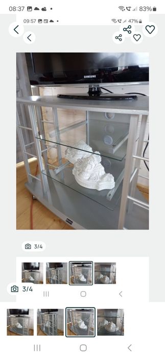 Stolik pod tv  na kółeczkach