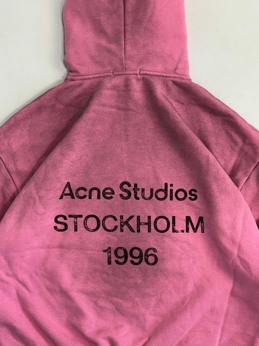 Acne Studios Stockholm 1996 худи розовое кофта худі рожеве archive S M