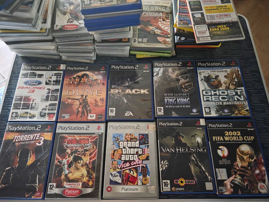 Lote Jogos Playstation 2 PS2