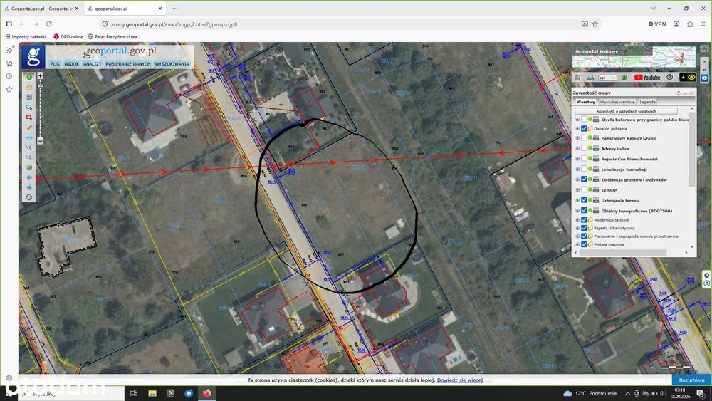 Sołtyków, działka budowlana 1318 m² z mediami, pod miastem - Widok 5