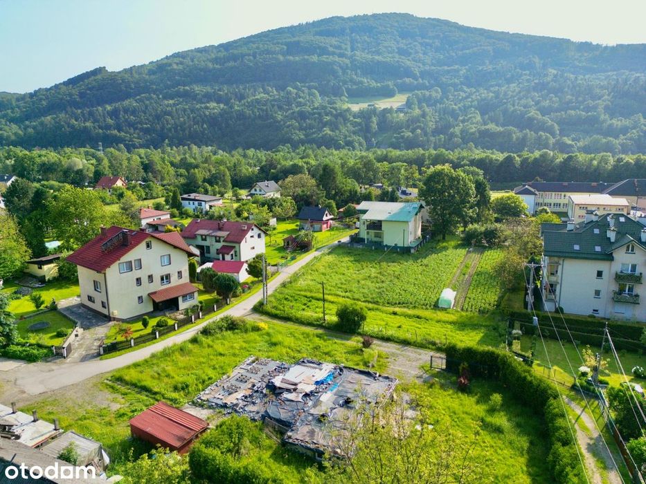 Działka widokowa z panoramą na Czantorię / WZ 8 lokali / nad Wisłą