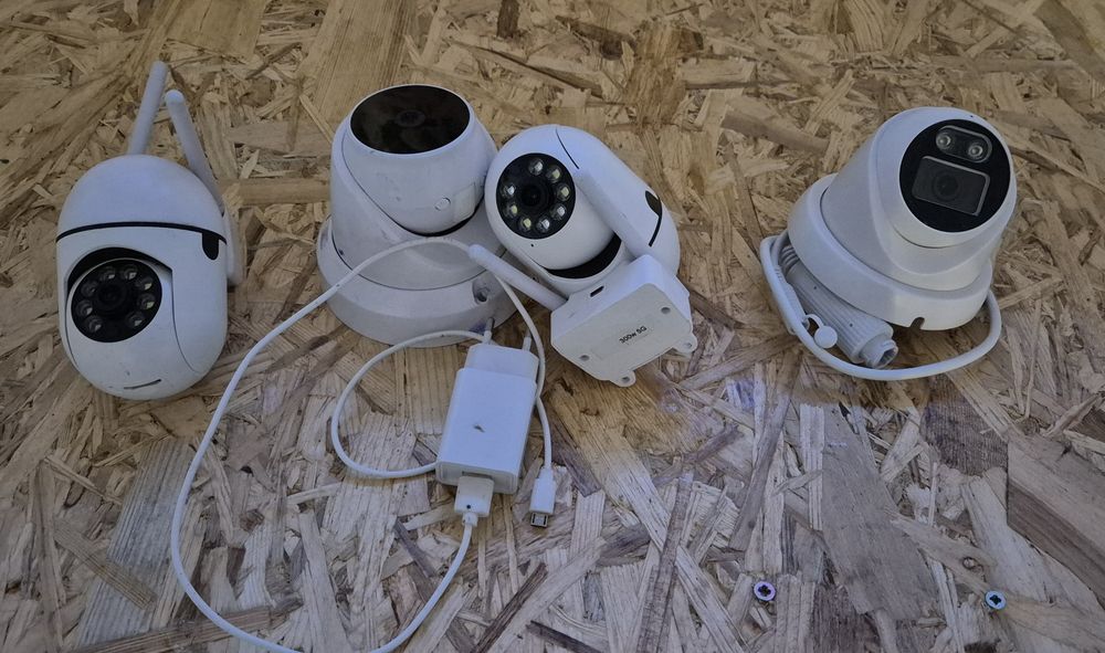 Cameras de vídeo vigilância + cartão memória