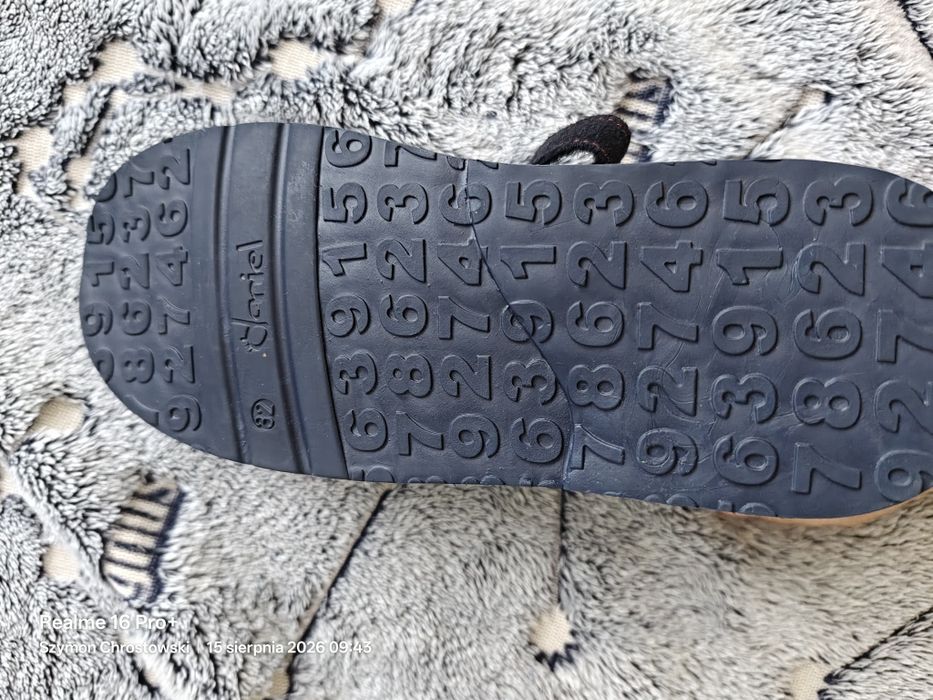 Buty Danielki ze skóry 32