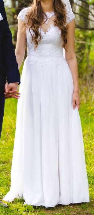 Suknia ślubna Agnes (rozmiar 36/38)