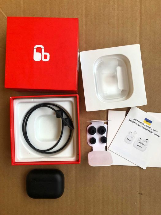 Навушники BeatBox PODS PRO 1 Wireless Charging Black