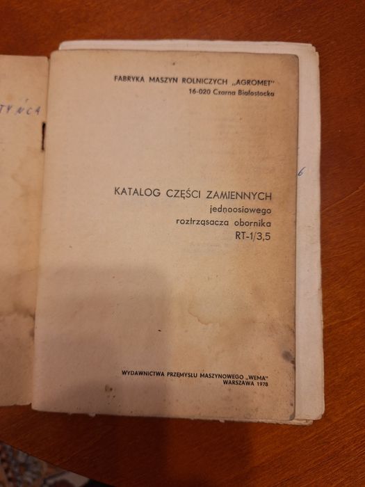 Rozrzutnik obornika 3,5 t