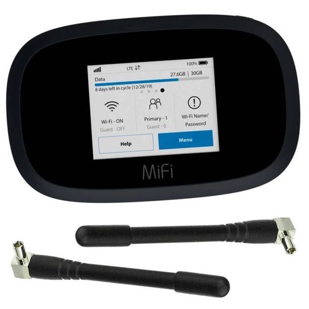 Мобільний 4G WiFi роутер Novatel 7000L + термінальні антенки 3дБ