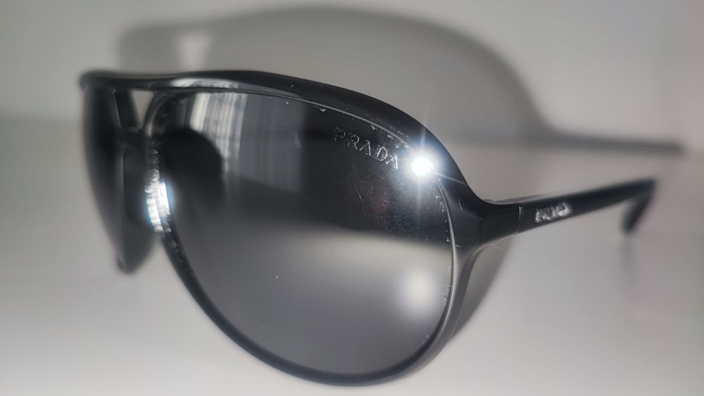 Prada - Óculos sol originais, estilo aviador - como novos