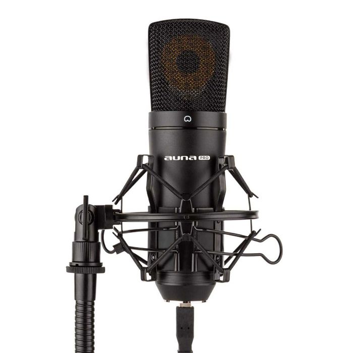 Mikrofon Pojemnościowy USB Auna Pro MIC‑920 Pająk, Etui, Kolory - Nowy