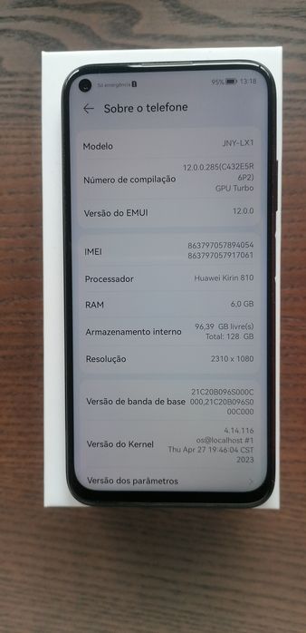 Huawei P40Lite 6gbram 128gb possibilidade de entrega