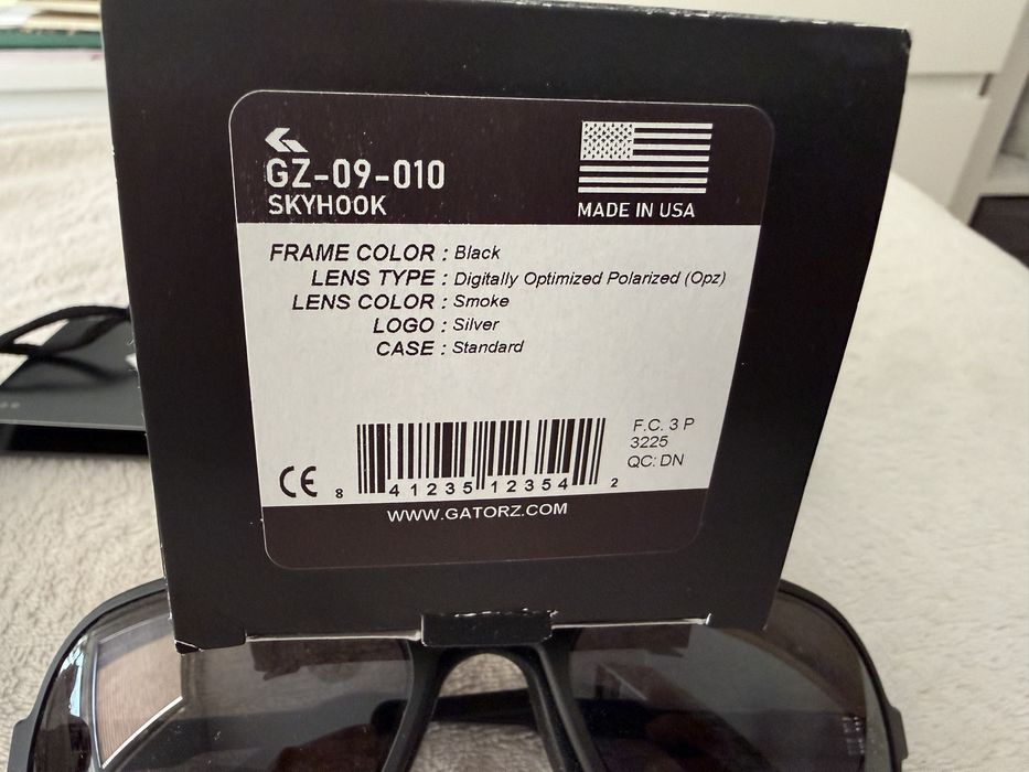 Gatorz okulary  skyhook polatized/opz Nowe