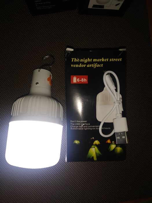 Лампа аккумуляторная LED 60 Вт