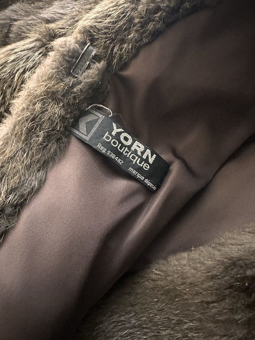 Naturalne futro - płaszcz