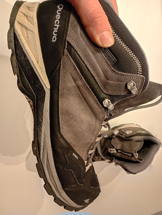 Buty trekkingowe lQuechua Mh500 Mid Wtp Męskie Szary rozmiar 47