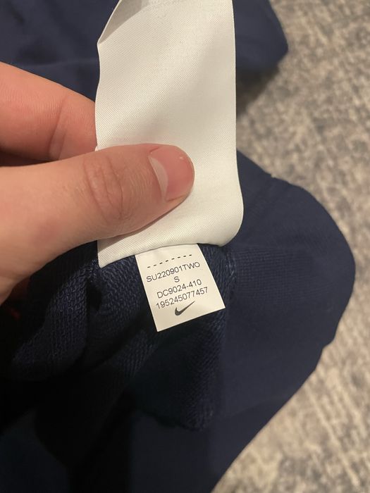 Granatowa Bluza Nike