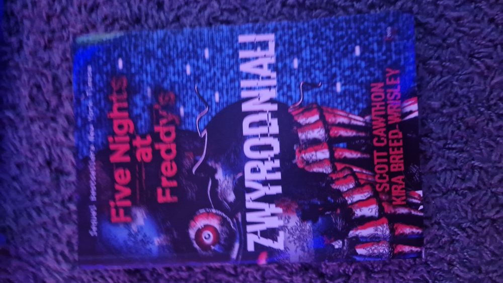 Książka fnaf zwyrodniali