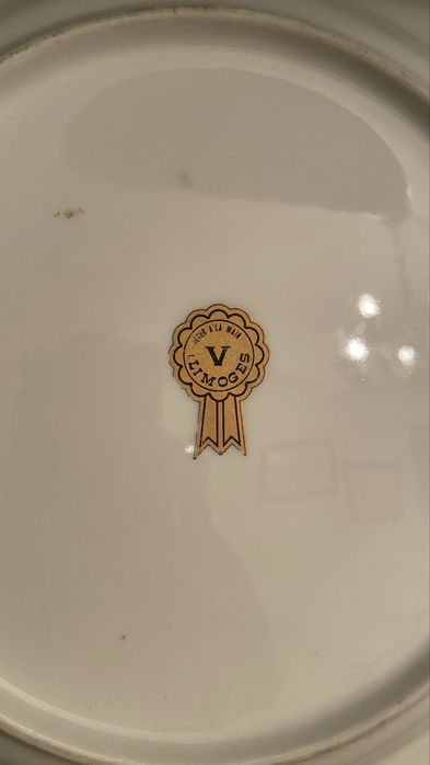 Pratos Limoge porcelana (6!