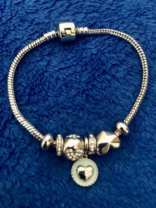 Браслет в стилі Пандора гарна якість новий , 16 см, біжутерія