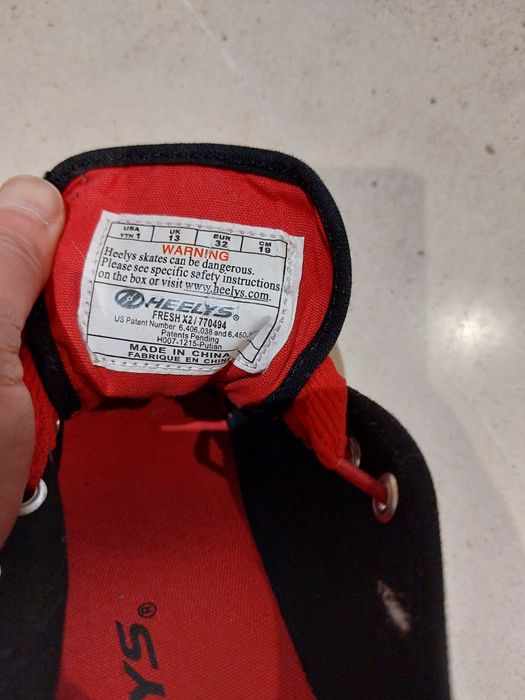 Ténis / Sapatilhas  Heelys N. 32 com rodas