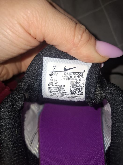 Nike tn  fioletowe