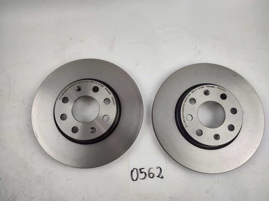 KOMPLET BREMBO 09.5843.31 Tarcza hamulcowa Corsa D przód