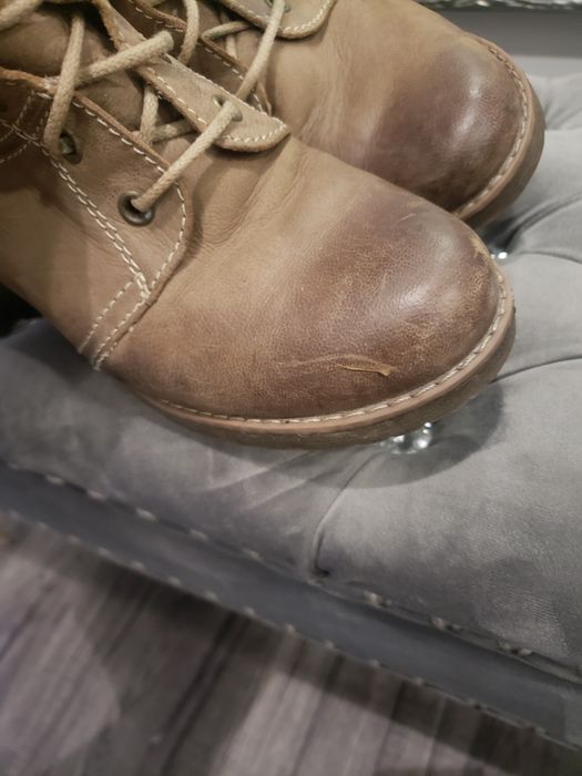 Botki skóra naturalna Lasocki