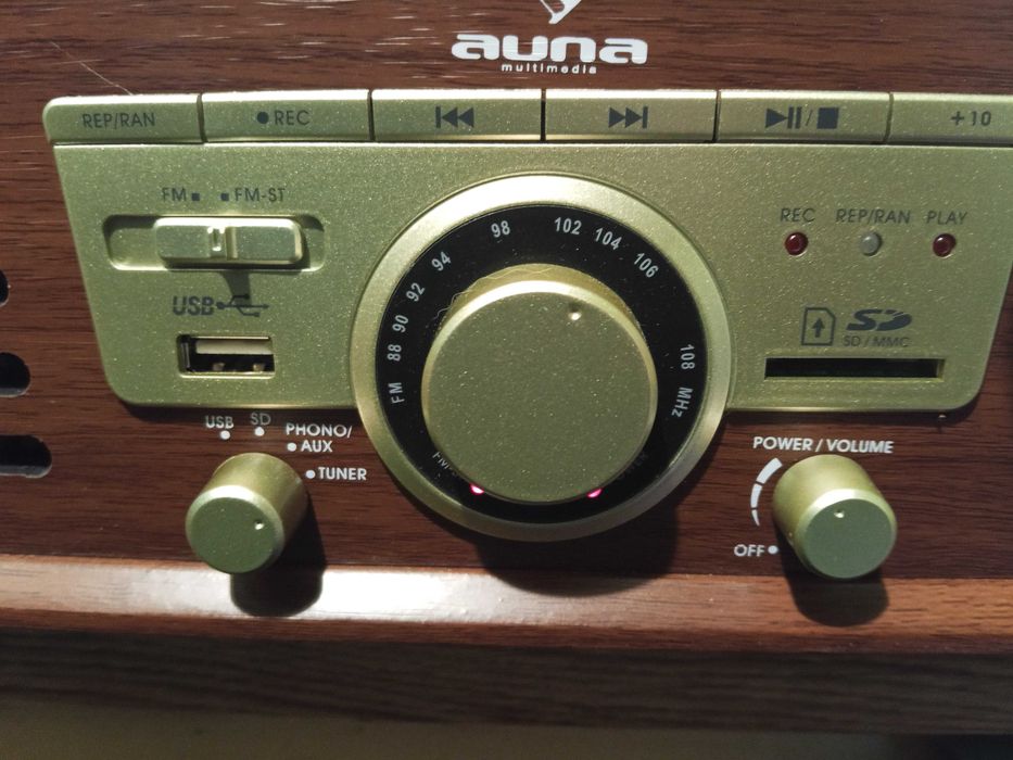 Gramofon Auna TT-92W z radiem