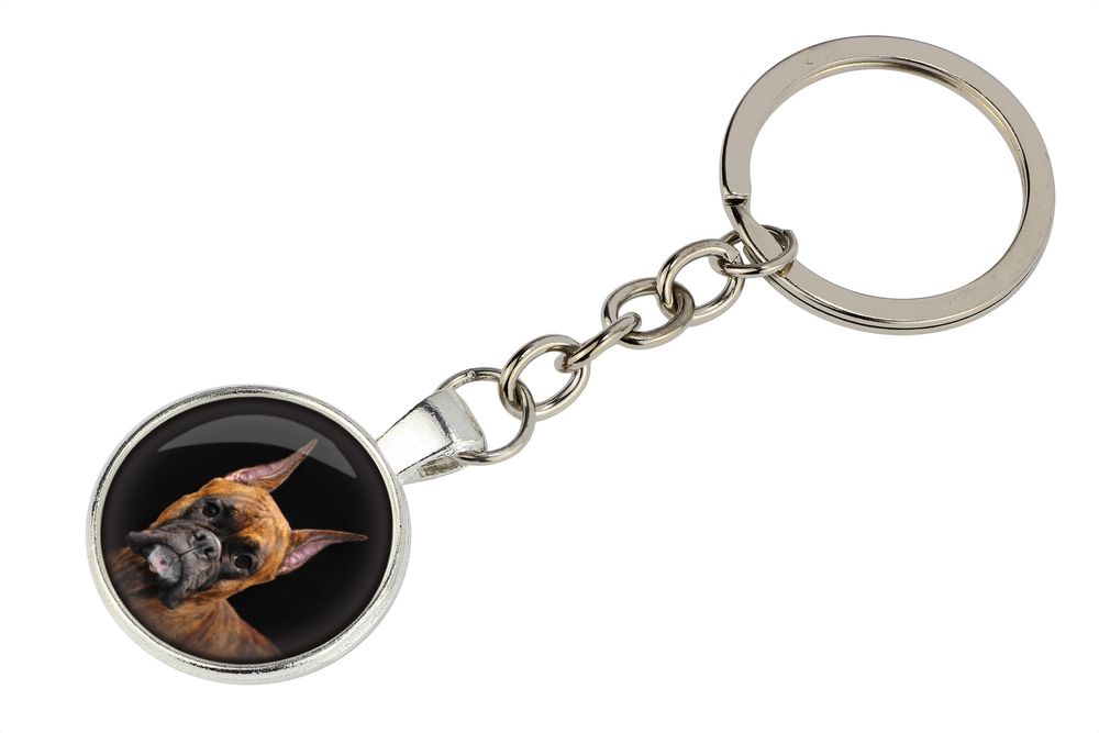 Bokser brelok w pudełku ze zdjęciem Art-Dog