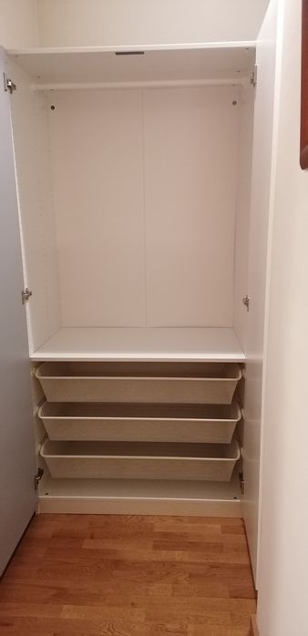 Roupeiro IKEA branco