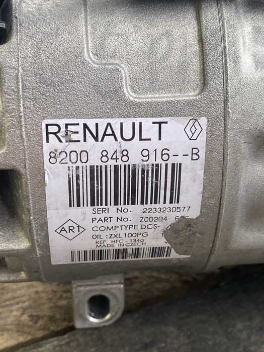 Компресор кондиціонера 2.3 Renault Master, Movano – ОРИГІНАЛ, ЖИВИЙ!