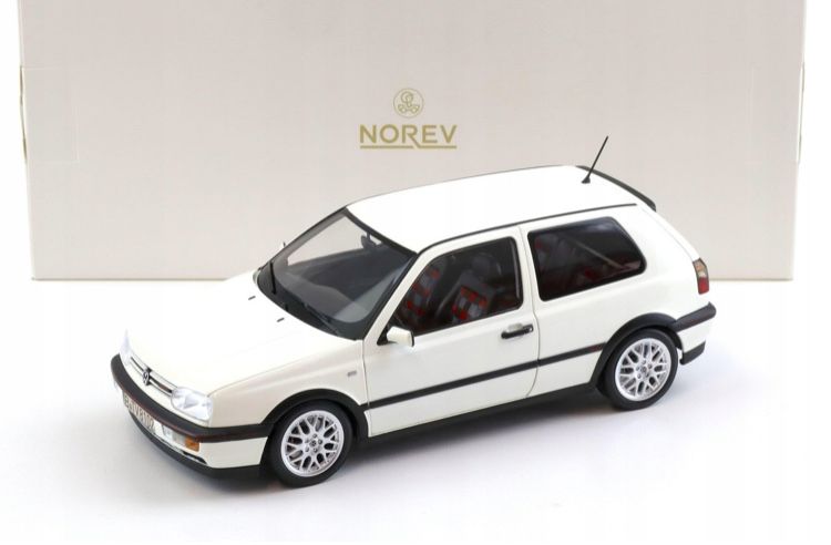 Volkswagen VW Golf III 3 GTI 1996 Candy White Norev model 1/18 1:18