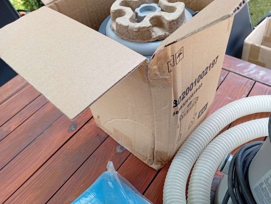 Pompa do basenu 2 szt filtr filtry